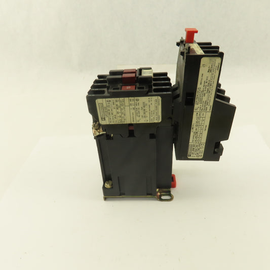 Telemecanique LP1-D 123 LR D09 307 660V 25A Motor Starter Overload 1.6-2.5A Trip