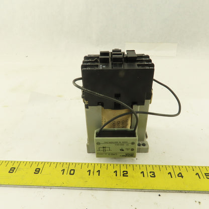 Sprecher + Schuh CA 3-16C 660V 7.5kW 24A Contactor 24VDC Coil W/ CRD3 Suppressor
