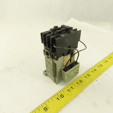 Sprecher + Schuh CA 3-16C 660V 7.5kW 24A Contactor 24VDC Coil W/ CRD3 Suppressor