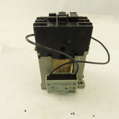Sprecher + Schuh CA 3-16C 660V 7.5kW 24A Contactor 24VDC Coil W/ CRD3 Suppressor