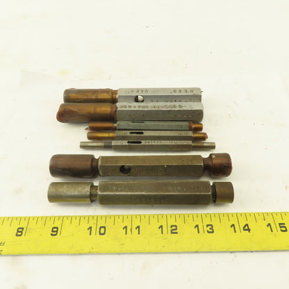 Misc. Go-No-Go Plug Gages .6250-.6270, 0687-.688 Lot Of 7