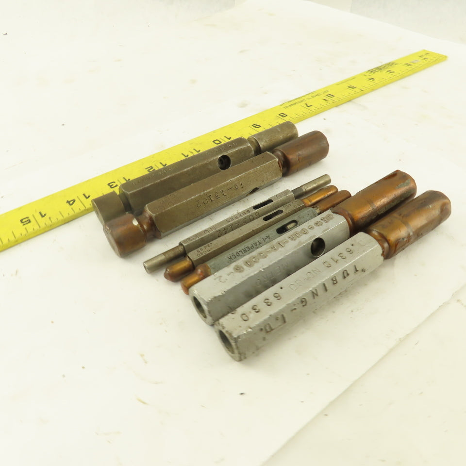 Misc. Go-No-Go Plug Gages .6250-.6270, 0687-.688 Lot Of 7