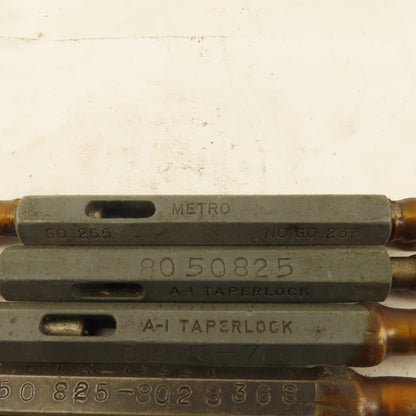Metro .255 Go .257 No Go Plug Gage Lot Of 4