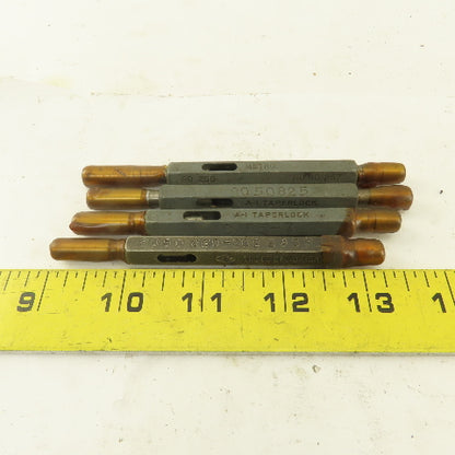Metro .255 Go .257 No Go Plug Gage Lot Of 4