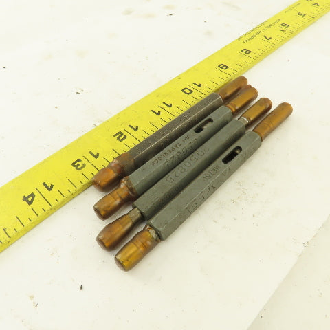Metro .255 Go .257 No Go Plug Gage Lot Of 4