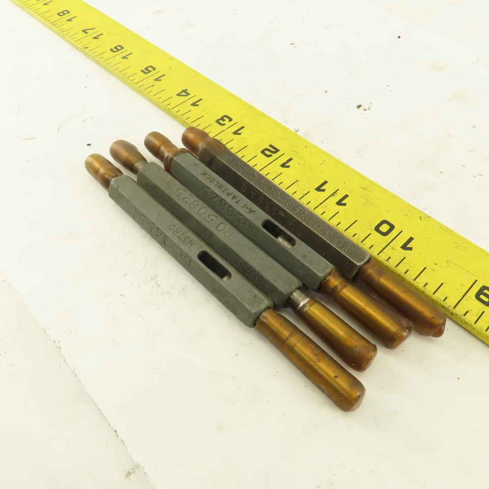 Metro .255 Go .257 No Go Plug Gage Lot Of 4