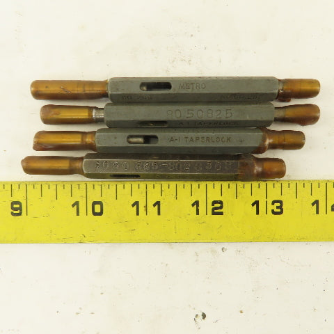 Metro .255 Go .257 No Go Plug Gage Lot Of 4