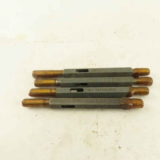 Metro .255 Go .257 No Go Plug Gage Lot Of 4