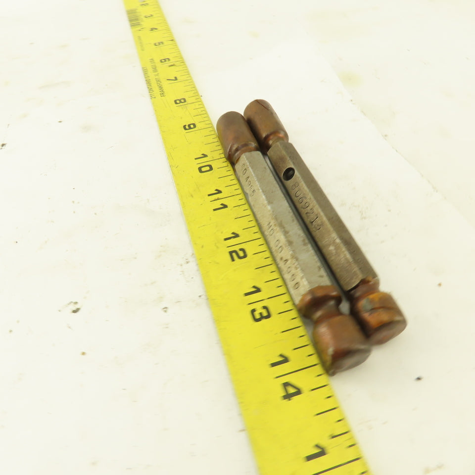 Metro .4985 Go .4990 No Go Plug Gage Lot Of 2