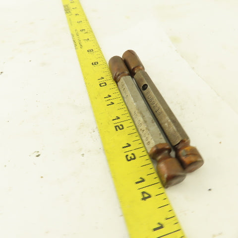 Metro .4985 Go .4990 No Go Plug Gage Lot Of 2