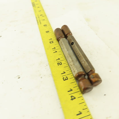 Metro .4985 Go .4990 No Go Plug Gage Lot Of 2