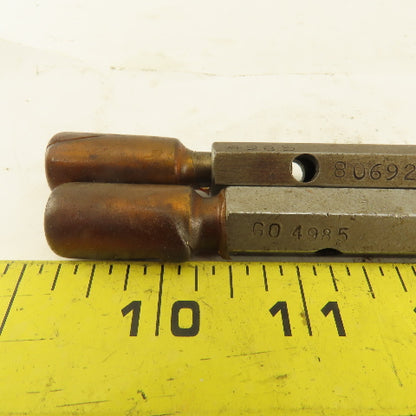 Metro .4985 Go .4990 No Go Plug Gage Lot Of 2