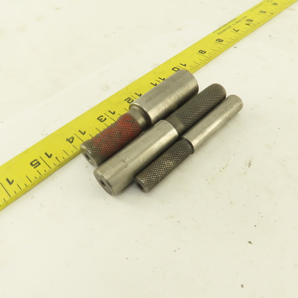 11/16", 7/8", 1/2" Diameter Plug Calibration Gage Misc. Lot Of 3