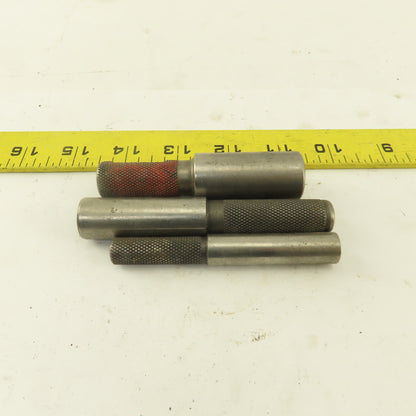 11/16", 7/8", 1/2" Diameter Plug Calibration Gage Misc. Lot Of 3