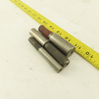 11/16", 7/8", 1/2" Diameter Plug Calibration Gage Misc. Lot Of 3