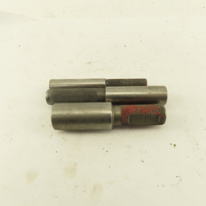 11/16", 7/8", 1/2" Diameter Plug Calibration Gage Misc. Lot Of 3