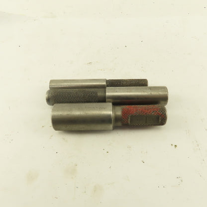 11/16", 7/8", 1/2" Diameter Plug Calibration Gage Misc. Lot Of 3