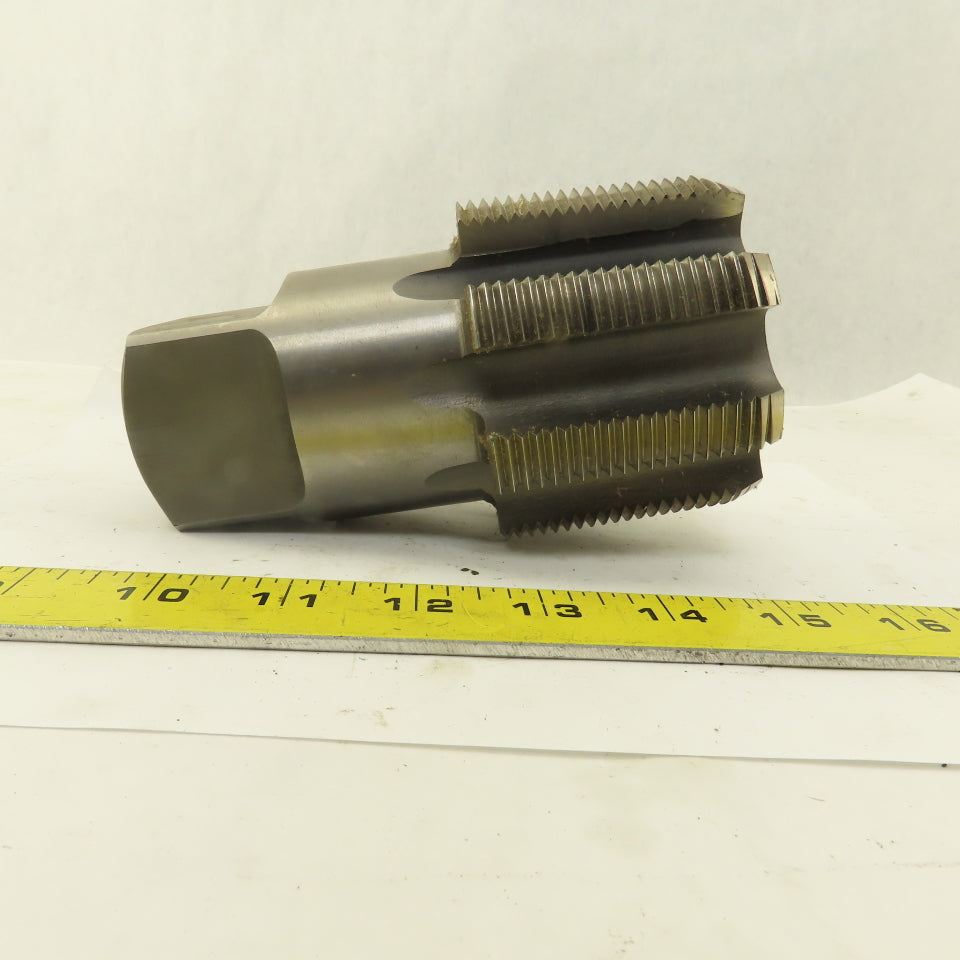 3"-8 Plug Tap Bottoming 8 Flute Straight HSS NEW