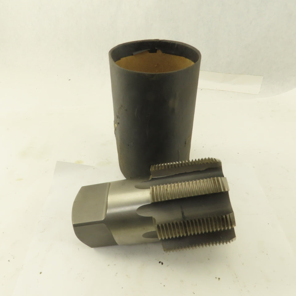 3"-8 Plug Tap Bottoming 8 Flute Straight HSS NEW
