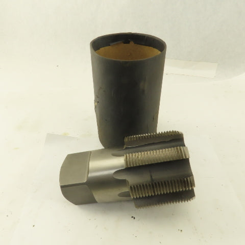 3"-8 Plug Tap Bottoming 8 Flute Straight HSS NEW