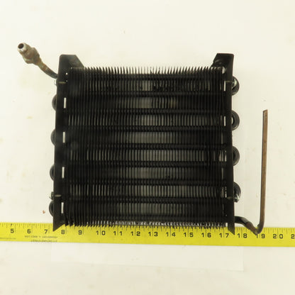 9" x 9" Finned Aftercooler 2 Pass 7 Fins Per Inch