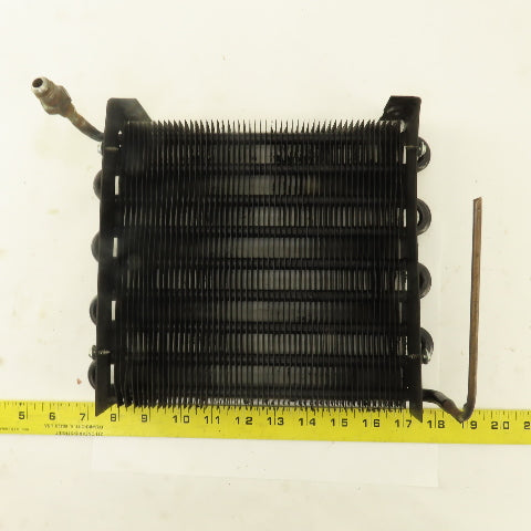 9" x 9" Finned Aftercooler 2 Pass 7 Fins Per Inch