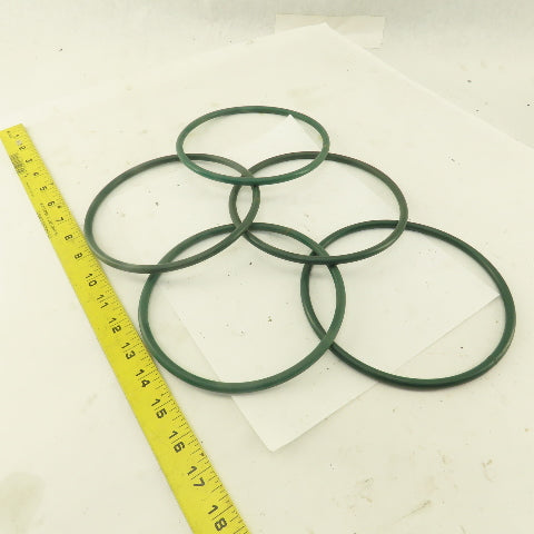 7mm Thick Conveyor O-Ring Belt Band 14" Long 6-1/4' OD x 5-5/8" ID Lot Of 5