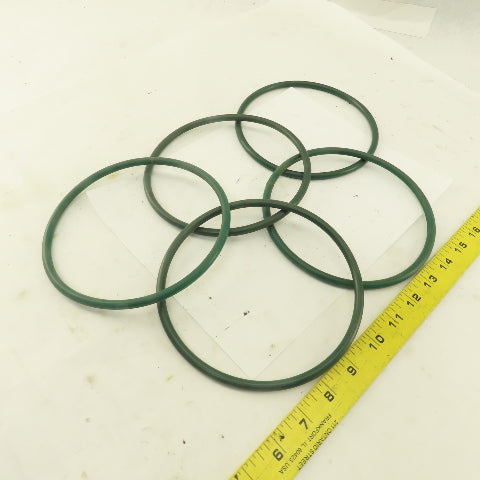 7mm Thick Conveyor O-Ring Belt Band 14" Long 6-1/4' OD x 5-5/8" ID Lot Of 5