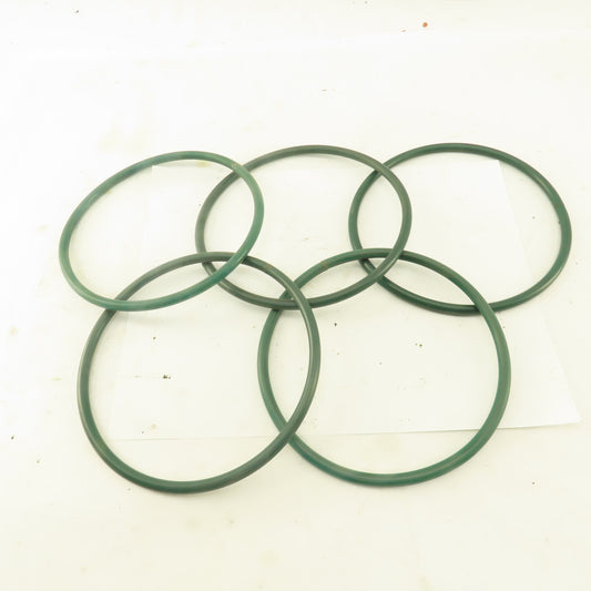 7mm Thick Conveyor O-Ring Belt Band 14" Long 6-1/4' OD x 5-5/8" ID Lot Of 5