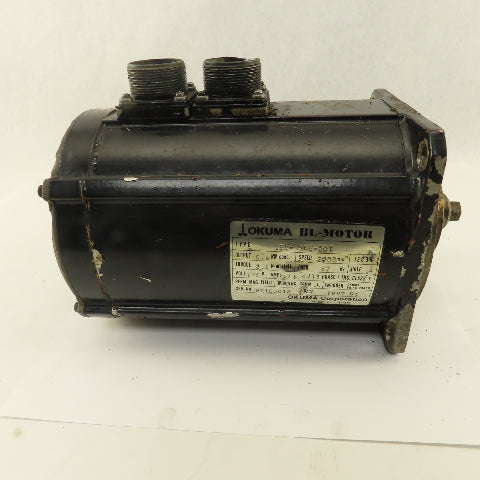 Okuma BL-H20E-20T 0.4kW 2000RPM 175V 1.9A 57Hz BL Servo Motor