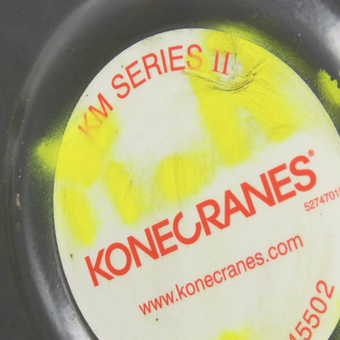 KoneCranes KM Series II 1 Ton Manual Chain Hoist 11" Lift 7' Hand Wheel Chain