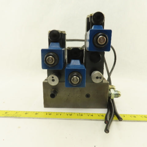 Vickers DG4L-3-2C-PL2-H-11 Hydraulic Regulated Manifold Solenoid Valve Assembly