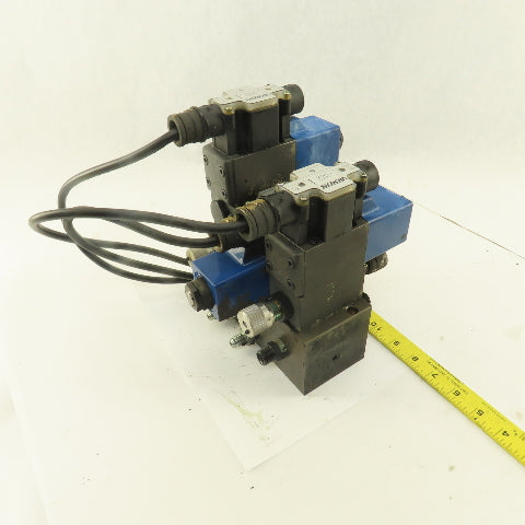 Vickers DG4L-3-2C-PL2-H-11 Hydraulic Regulated Manifold Solenoid Valve Assembly