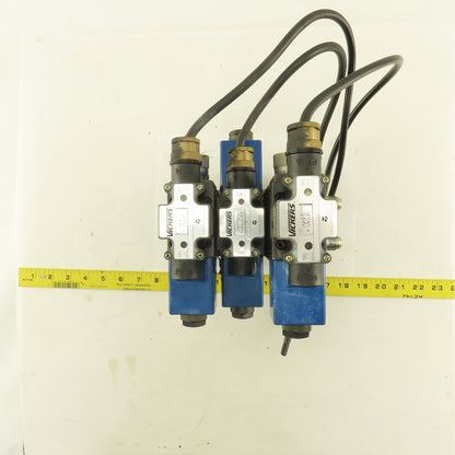 Vickers DG4L-3-2C-PL2-H-11 Hydraulic Regulated Manifold Solenoid Valve Assembly