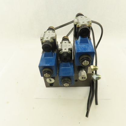 Vickers DG4L-3-2C-PL2-H-11 Hydraulic Regulated Manifold Solenoid Valve Assembly