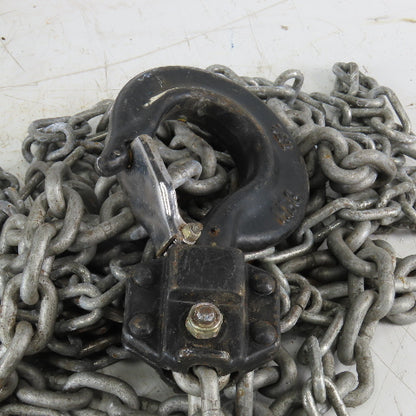 KoneCranes KM Series 1-1/2 Ton Manual Chain Hoist 12" Lift 6' Hand Wheel Chain