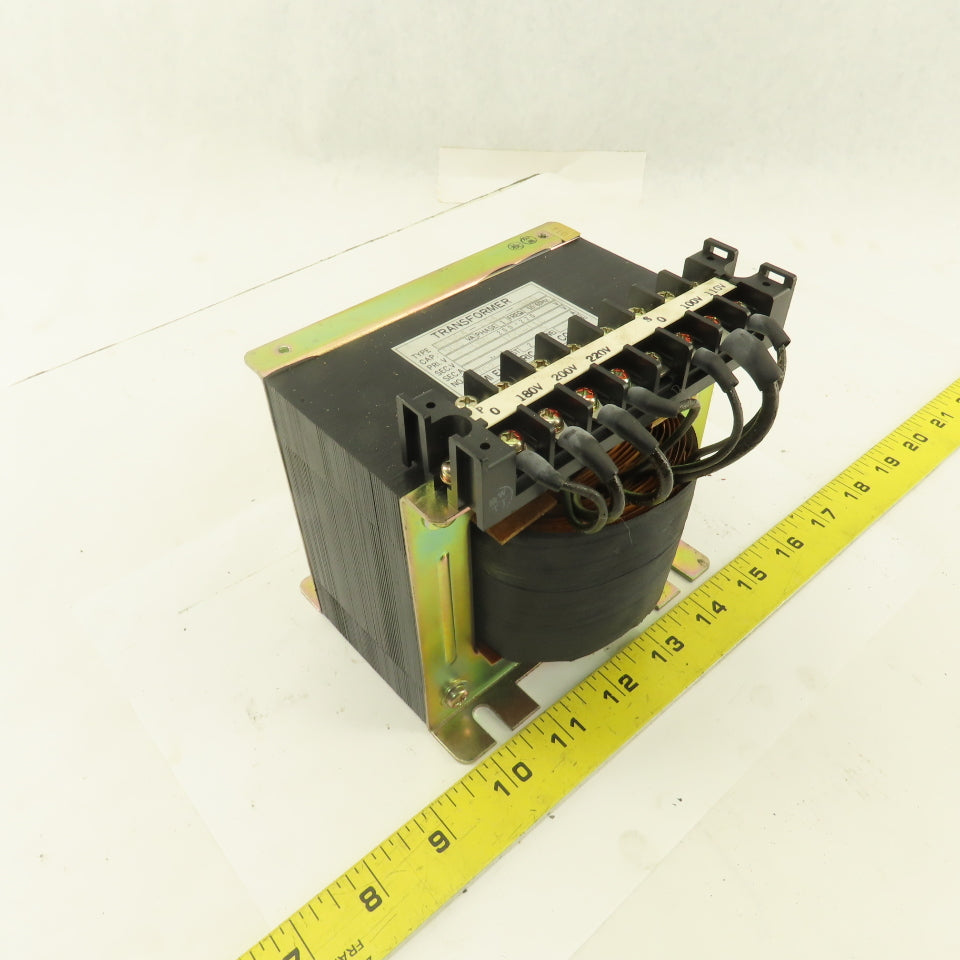 Gomi E2564-254-365 180-200/220V Pri 110/110V Sec 500VA 1Ph Transformer