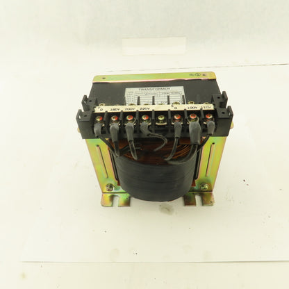 Gomi E2564-254-365 180-200/220V Pri 110/110V Sec 500VA 1Ph Transformer