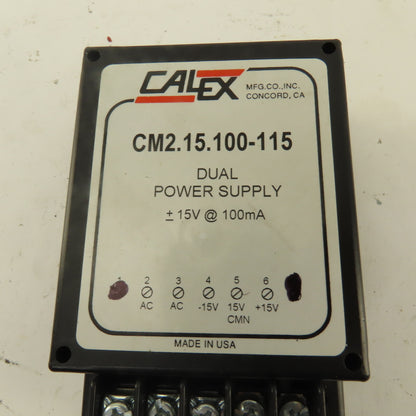 Calex CM2.15.100-115 Dual Power Supply 115V +-15V @ 100mA