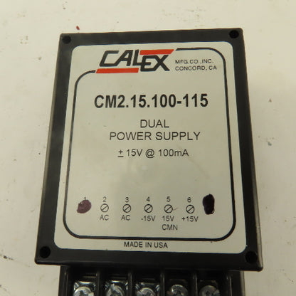 Calex CM2.15.100-115 Dual Power Supply 115V +-15V @ 100mA