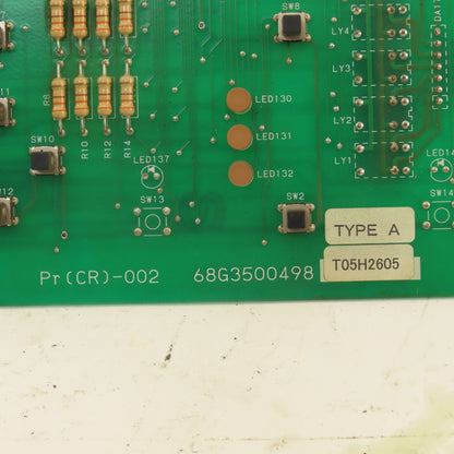 Panasonic 68G3500498 Pr(CR)-002 Circuit Board