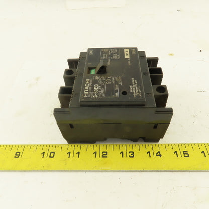 Hitachi S-50EB 50A Circuit Breaker 3 Pole 240/460V