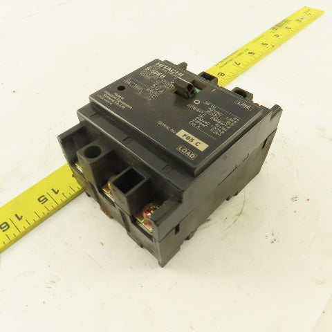 Hitachi S-50EB 50A Circuit Breaker 3 Pole 240/460V