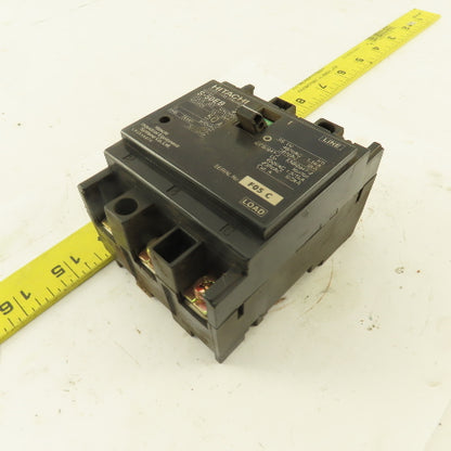 Hitachi S-50EB 50A Circuit Breaker 3 Pole 240/460V