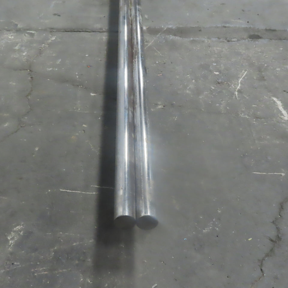 40mm x 5000mm Harden Plated Linear Rod Shaft Rail Lot of 2