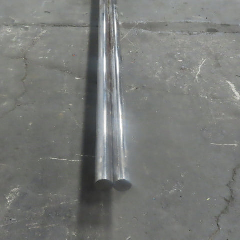 40mm x 5000mm Harden Plated Linear Rod Shaft Rail Lot of 2