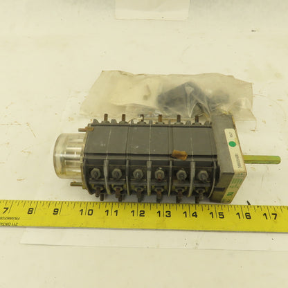 Electroswitch 508A264G01 Type W2 600VAC Multi Contact Switch