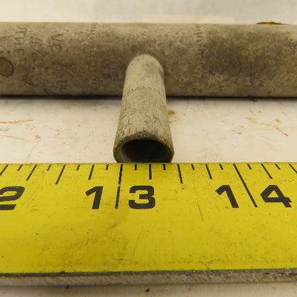 Square D 4/0-500 MCM x #6-1/0 TEE TiN Coated Copper Crimp Fitting Lot Of 6