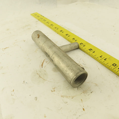 Square D 4/0-500 MCM x #6-1/0 TEE TiN Coated Copper Crimp Fitting Lot Of 6