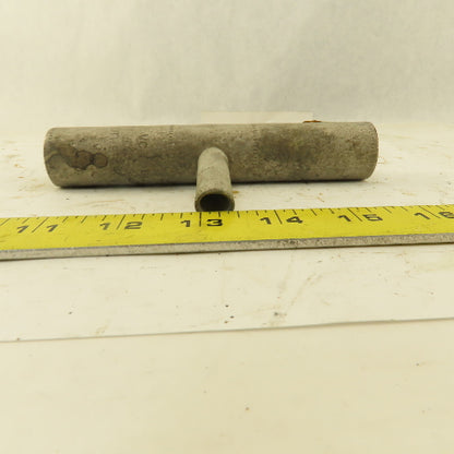 Square D 4/0-500 MCM x #6-1/0 TEE TiN Coated Copper Crimp Fitting Lot Of 6